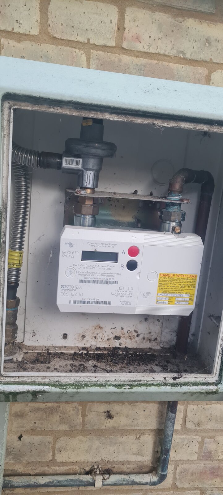 Gas Meter earth bonding help DIYnot Forums