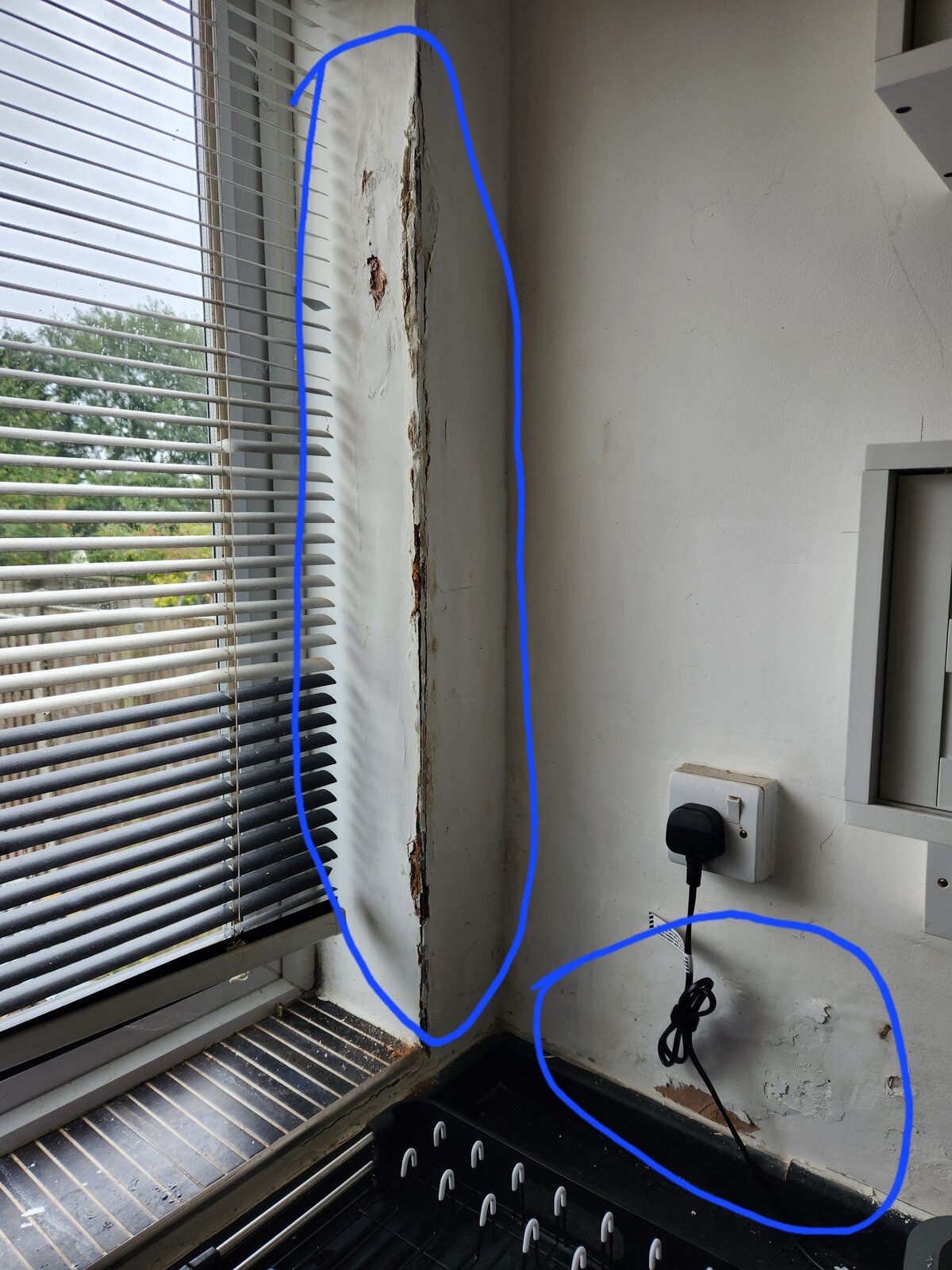 Flaking/bubbling plaster/plasterboard...? DIYnot Forums
