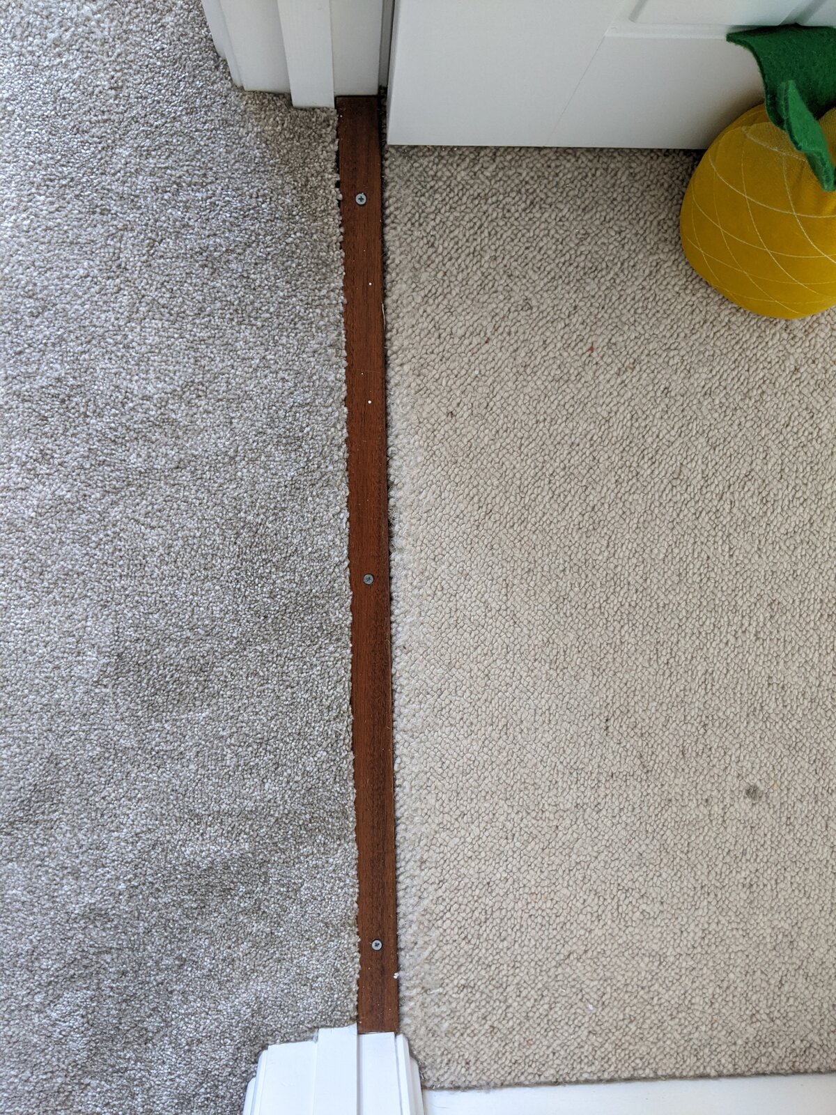 Carpet to carpet door bar DIYnot Forums