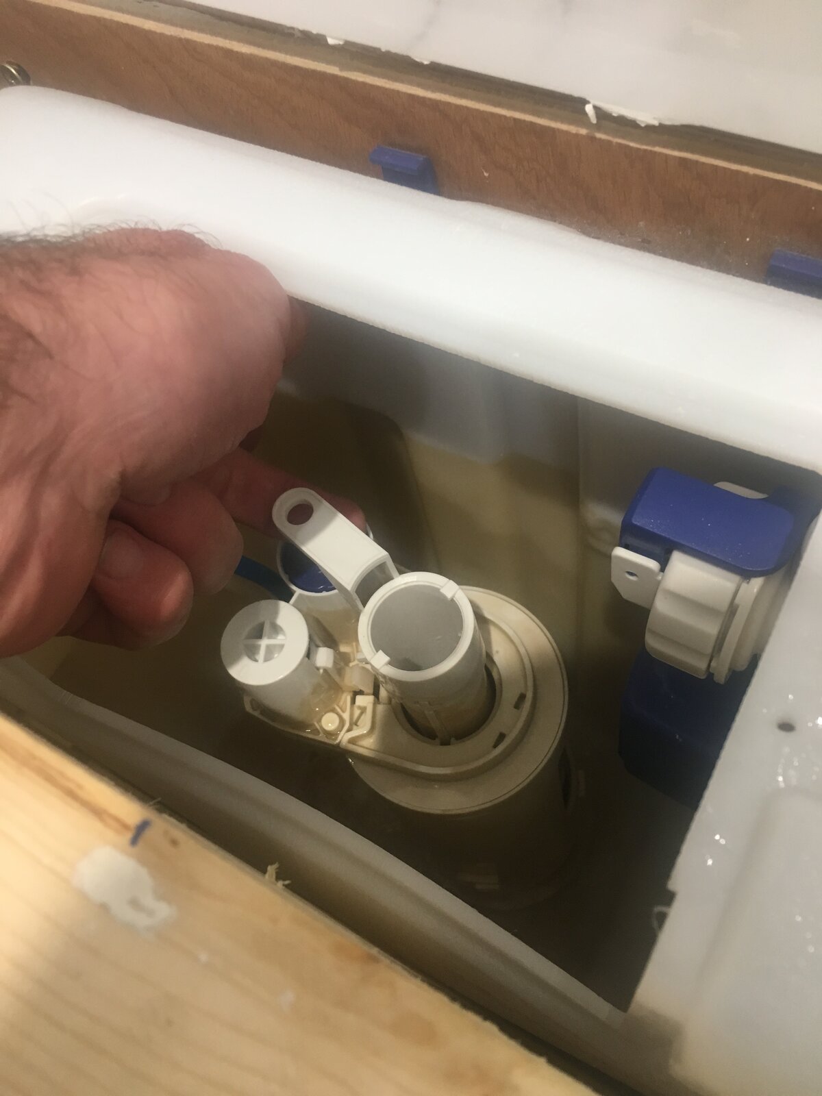 Pneumatic flush valve sticking DIYnot Forums