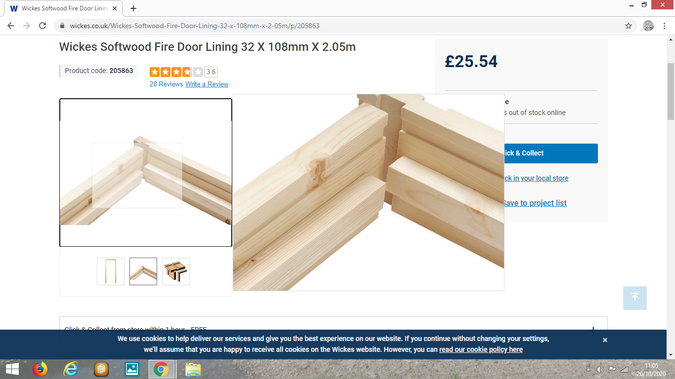 Fire door frame hinge position DIYnot Forums