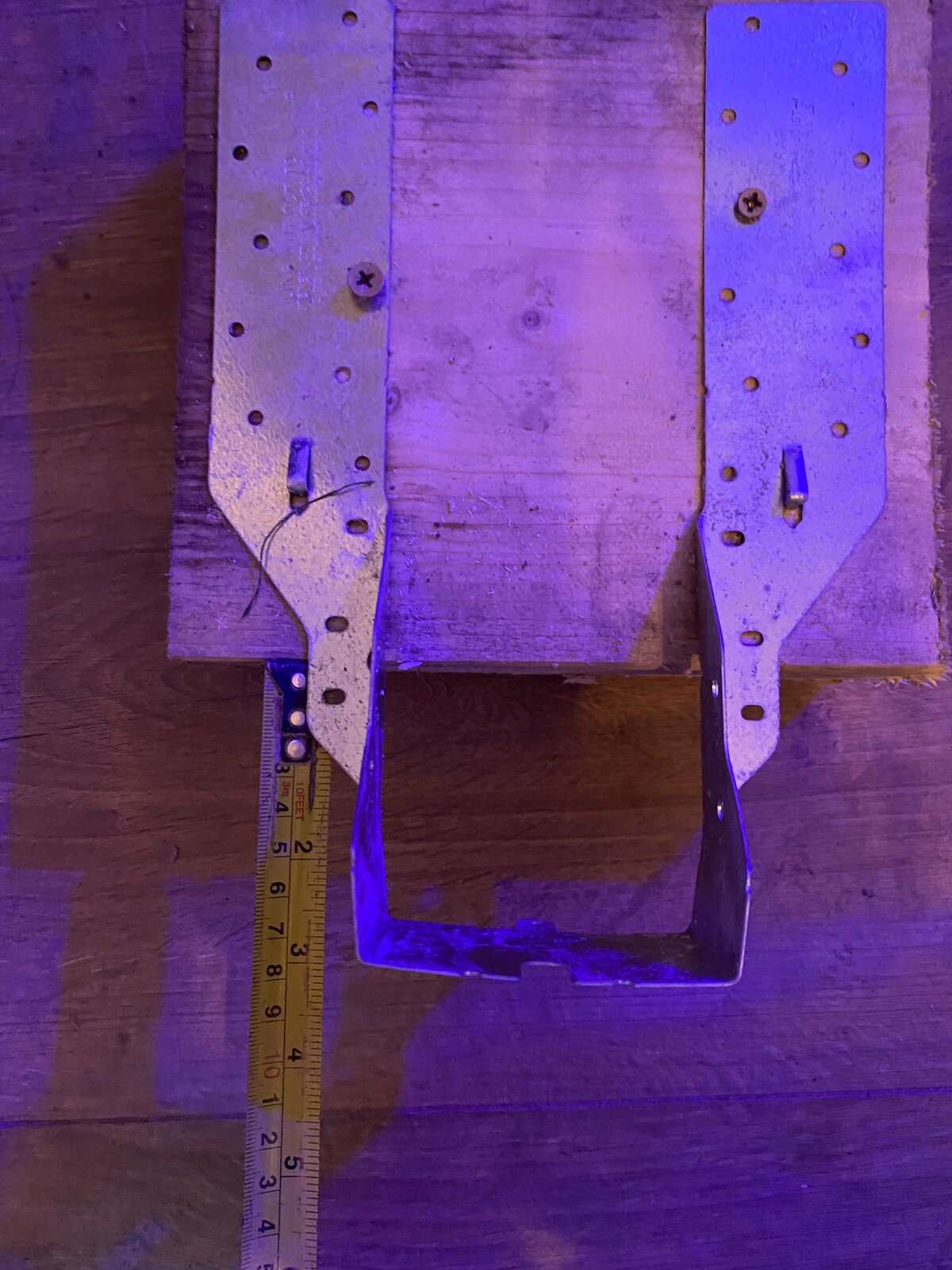 Joist hangers hanging off bottom of RSJ DIYnot Forums