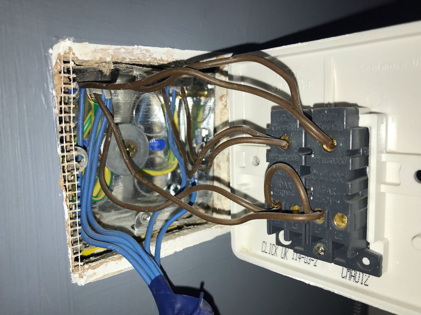 2 gang, 1 way wiring explanation please - Shelly 2.5 | DIYnot Forums