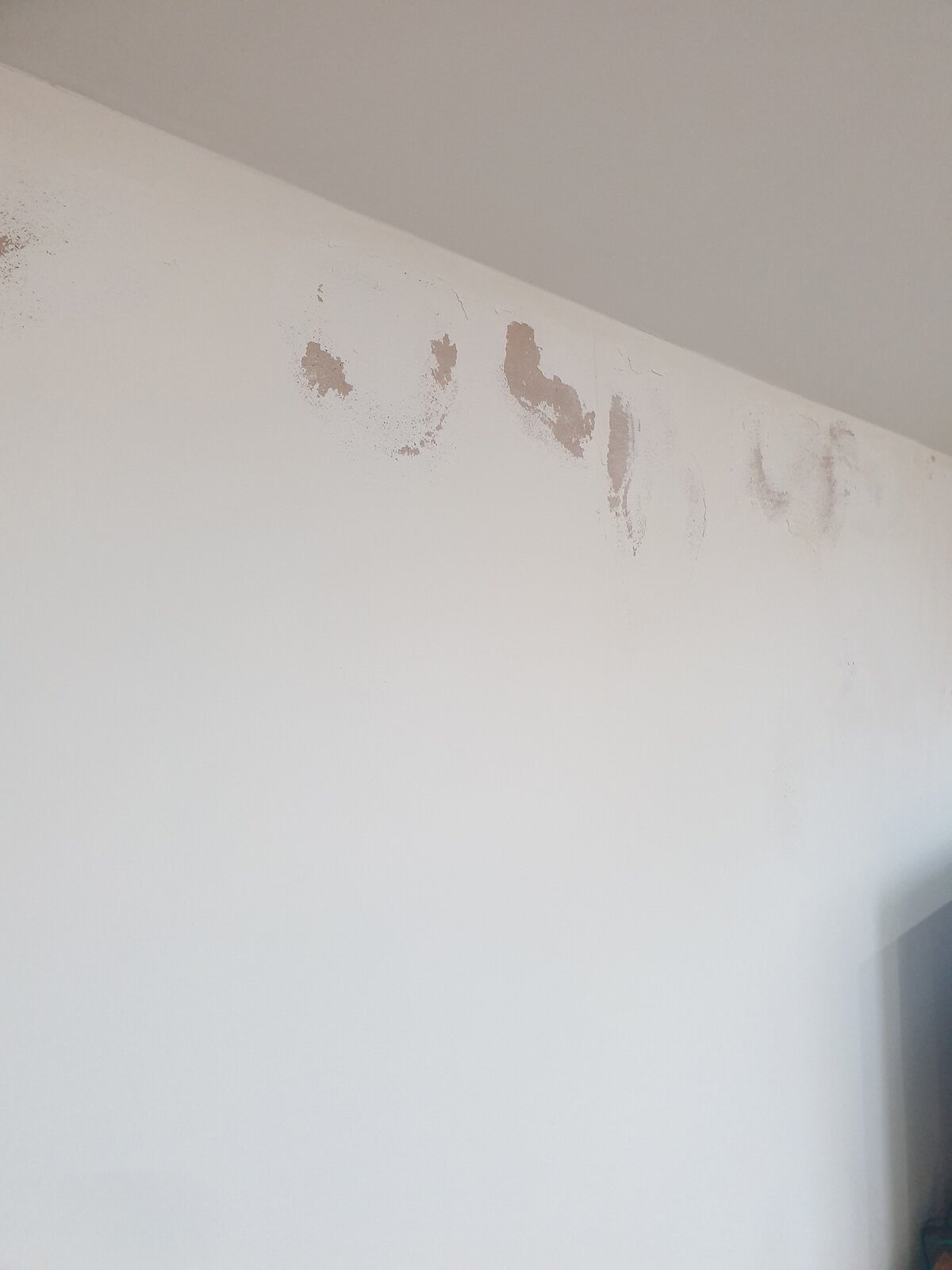 Painting water damaged wall DIYnot Forums