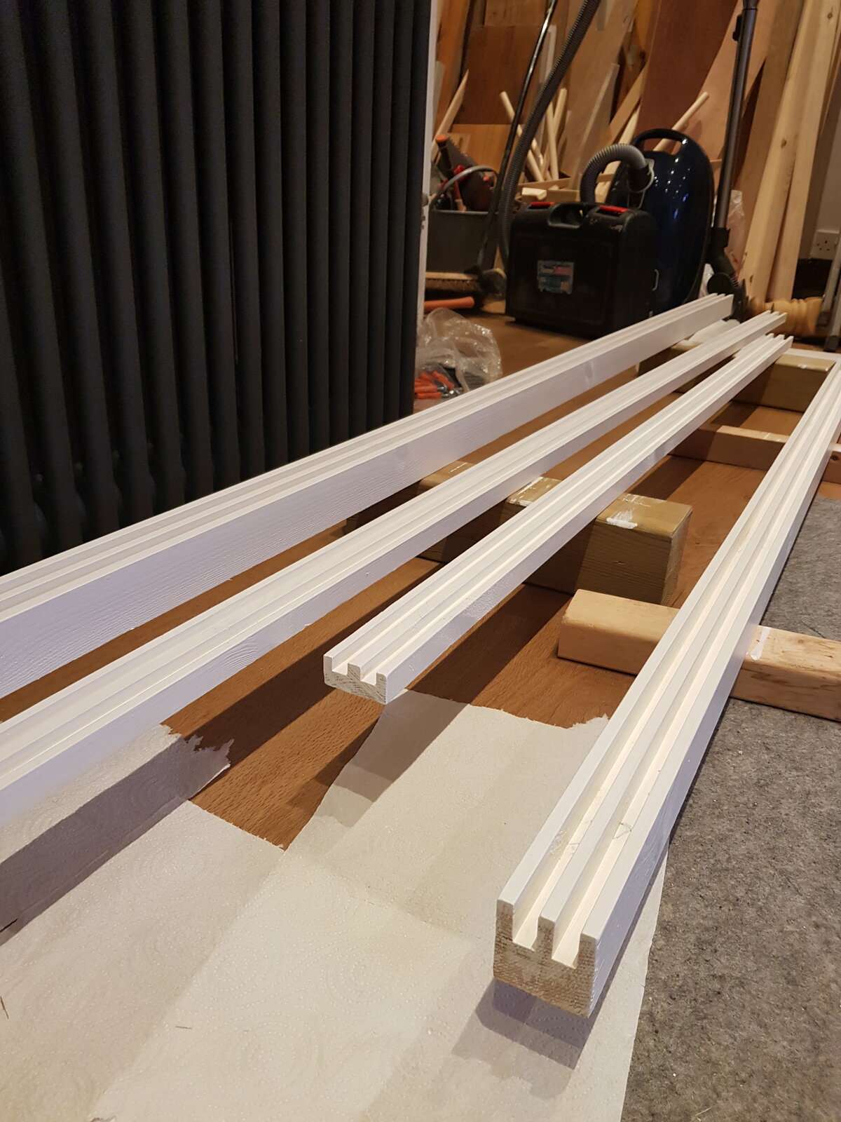 Helping MDF sliding door glide better? DIYnot Forums