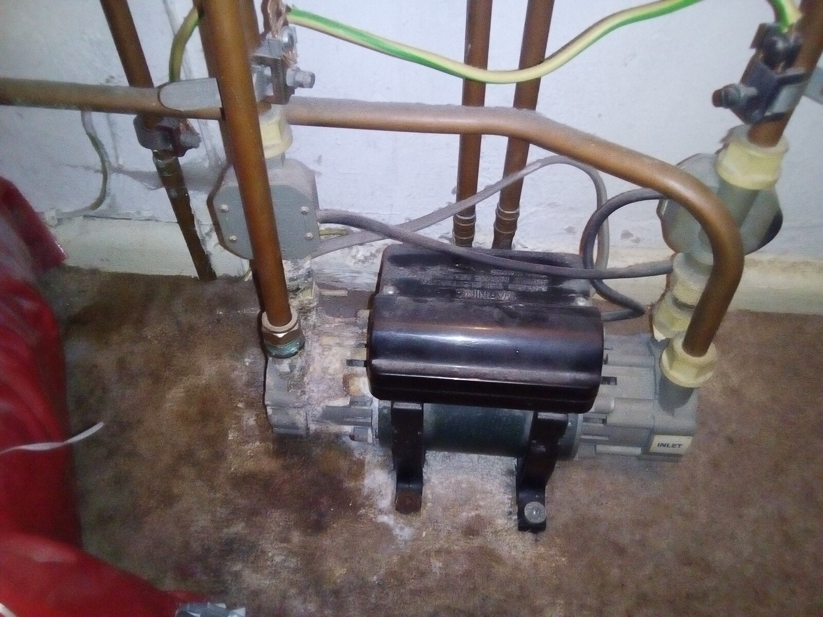 Shower pump leak DIYnot Forums