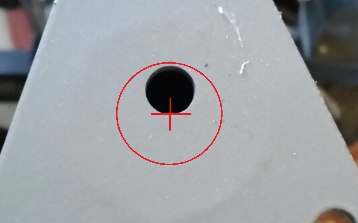 How to drill a hole in a trickytoalign place DIYnot Forums