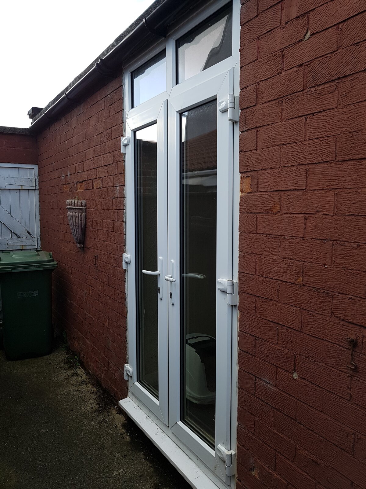 Chopping up a UPVC doorframe will it survive? DIYnot Forums