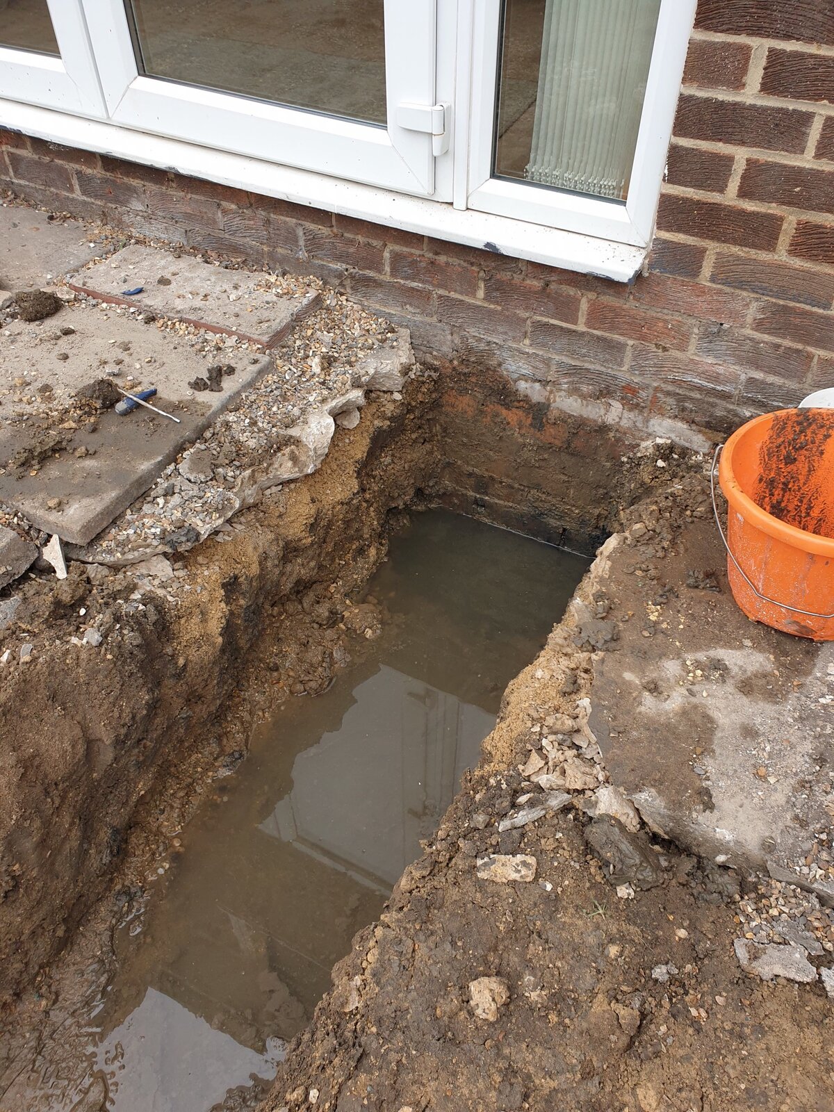 Water around house foundations DIYnot Forums