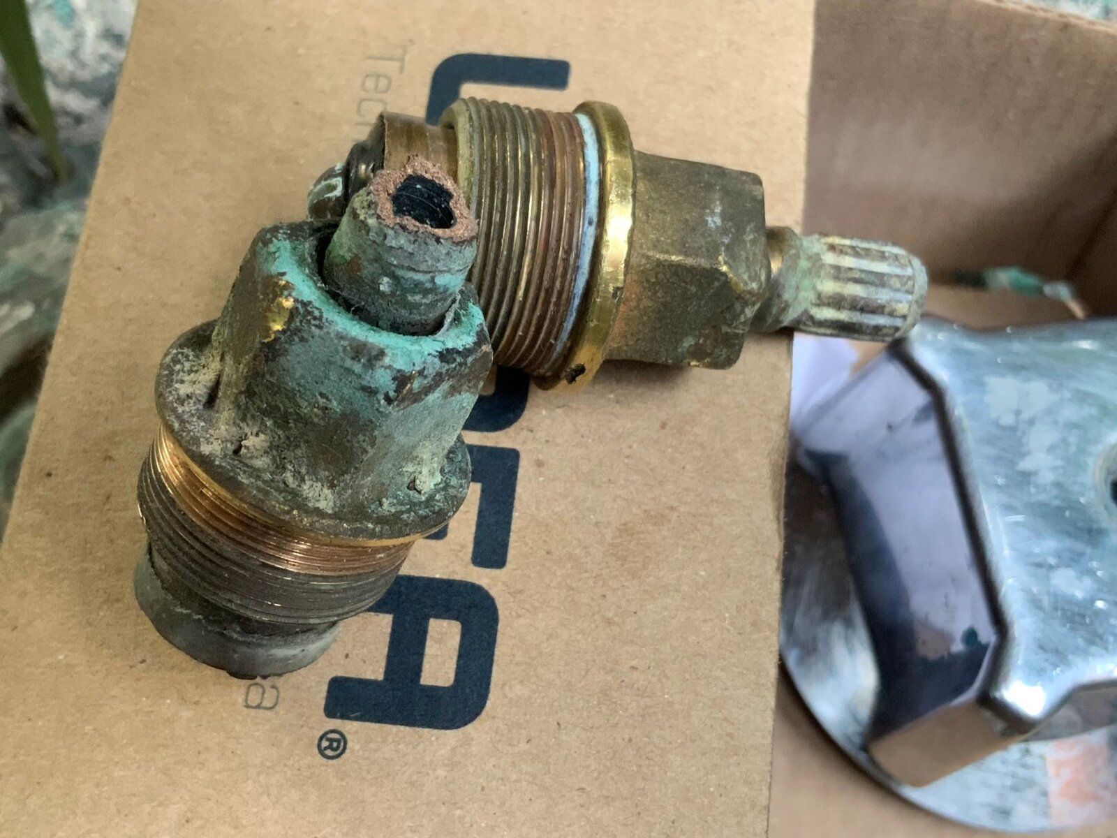 Shower stopped working after plumber changed the knobs. DIYnot Forums