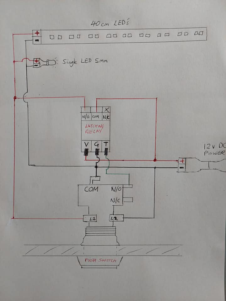 12v LED Relay Module Wiring help pls | DIYnot Forums