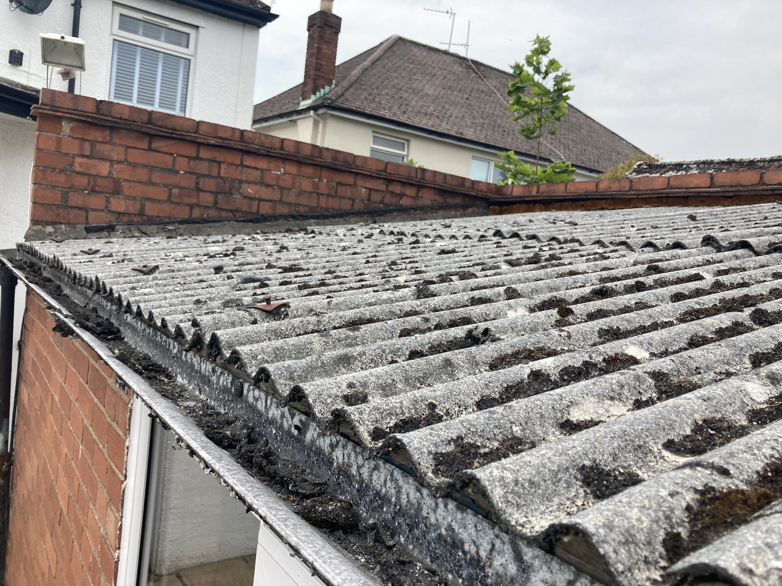 Garage asbestos roof repair DIYnot Forums