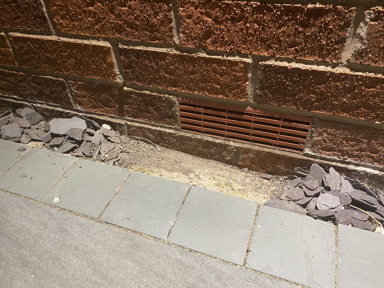 Paving to damp course height DIYnot Forums
