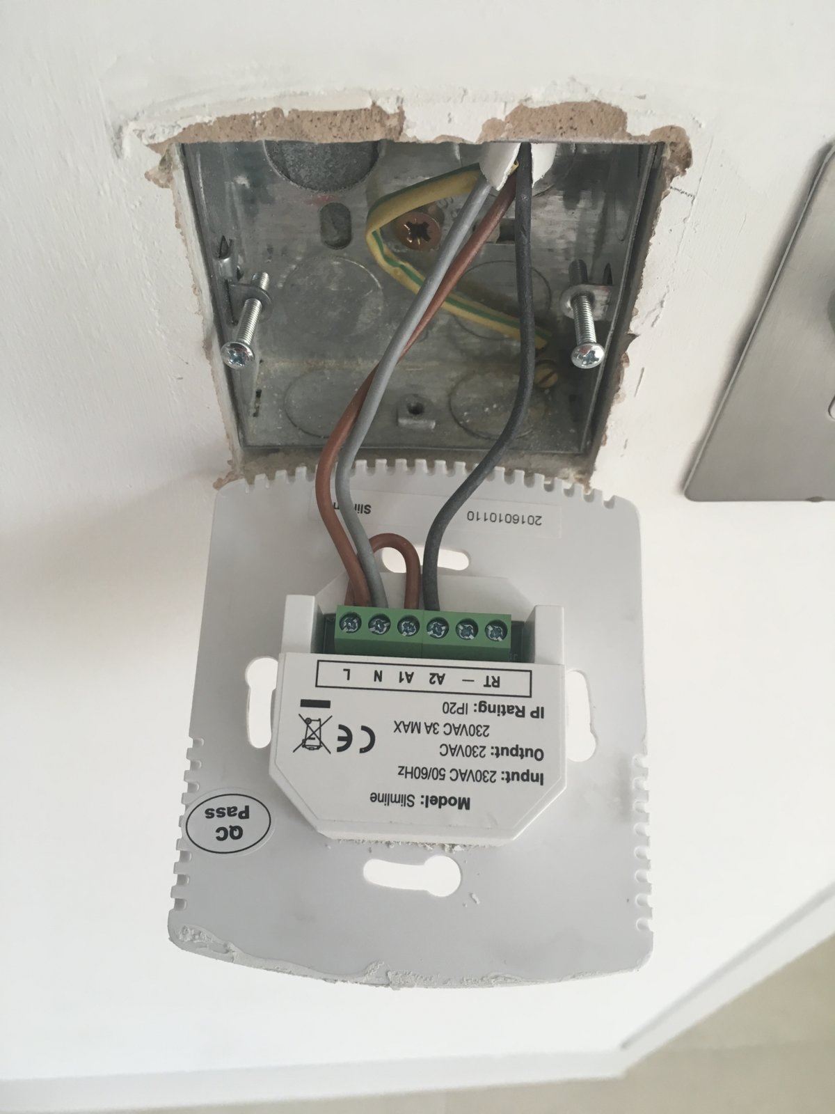Testing power at thermostat DIYnot Forums