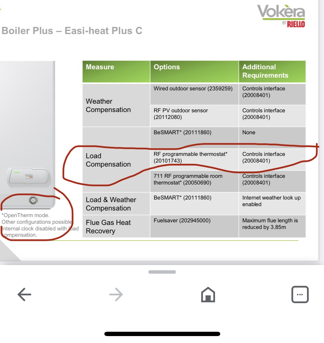 Opentherm mode on Vokera easi heat 25 DIYnot Forums