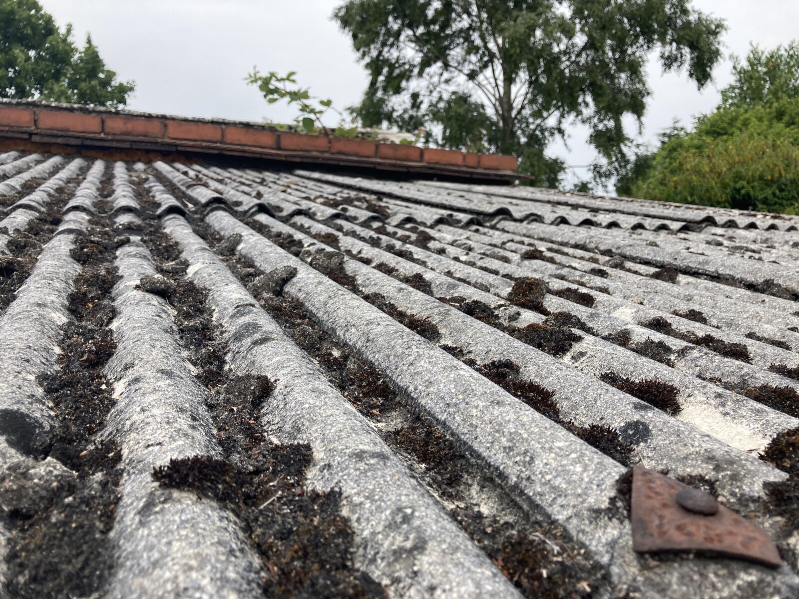 Garage asbestos roof repair DIYnot Forums