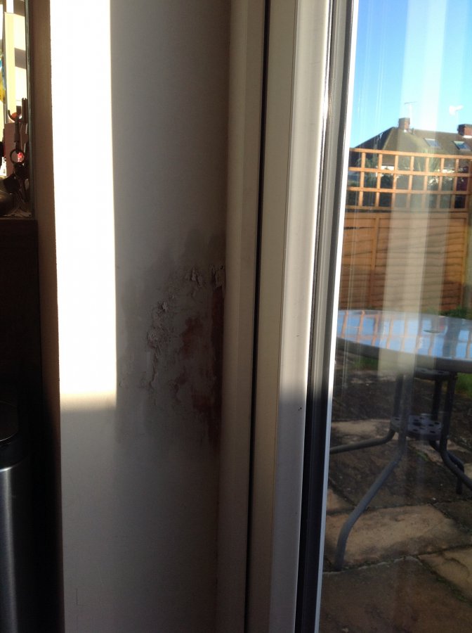 Help, Damp/Leak between UPVC door and interior wall DIYnot Forums