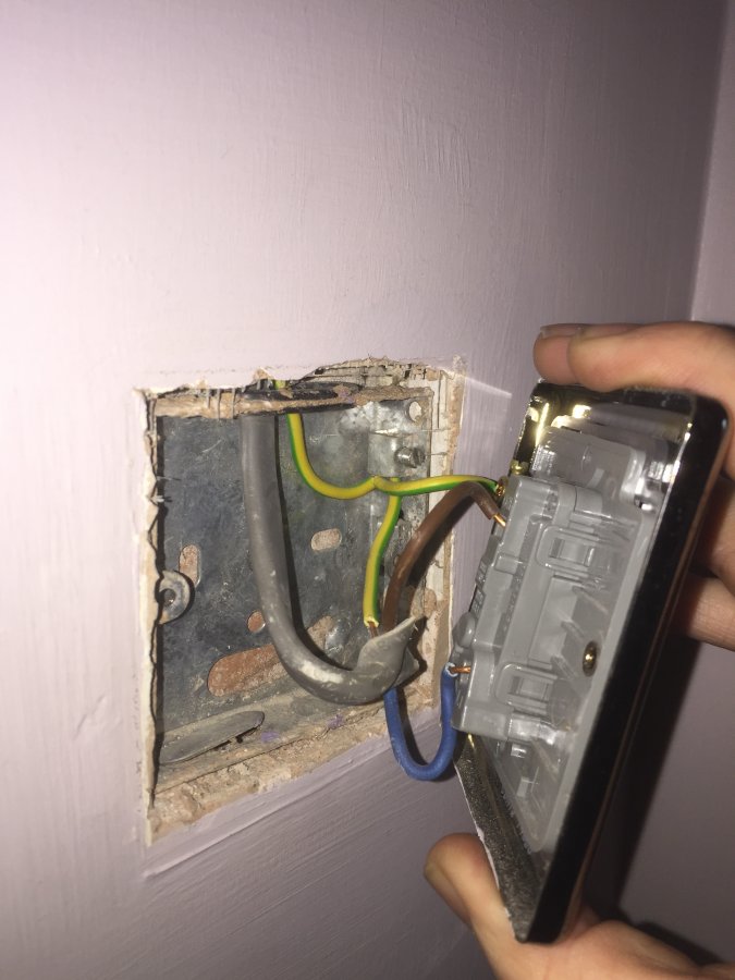 Landing Light only works when switched on downstairs DIYnot Forums