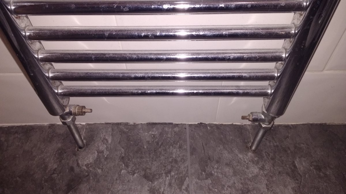 Bathroom Heated Towel Rail Radiator Replacement DIYnot Forums
