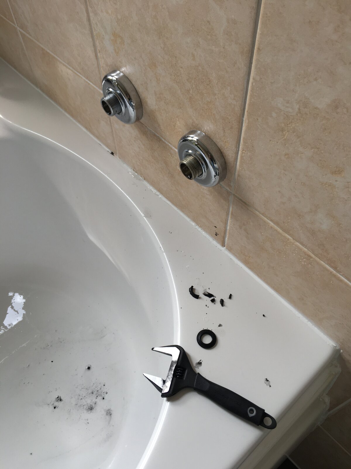 Wall Mounted Bath Tap Leaking DIYnot Forums