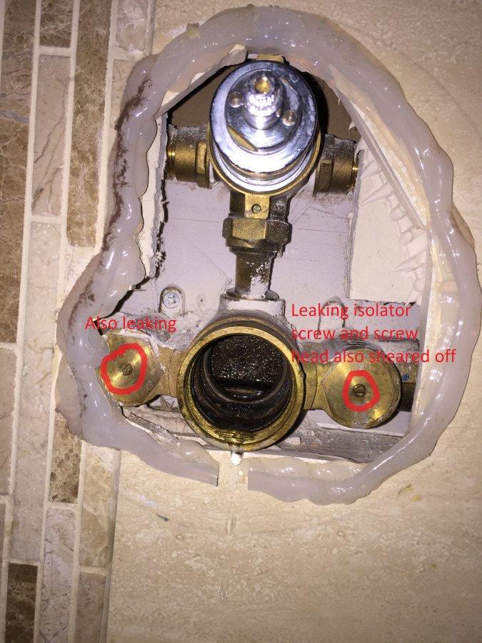Leaking Vado Shower DIYnot Forums