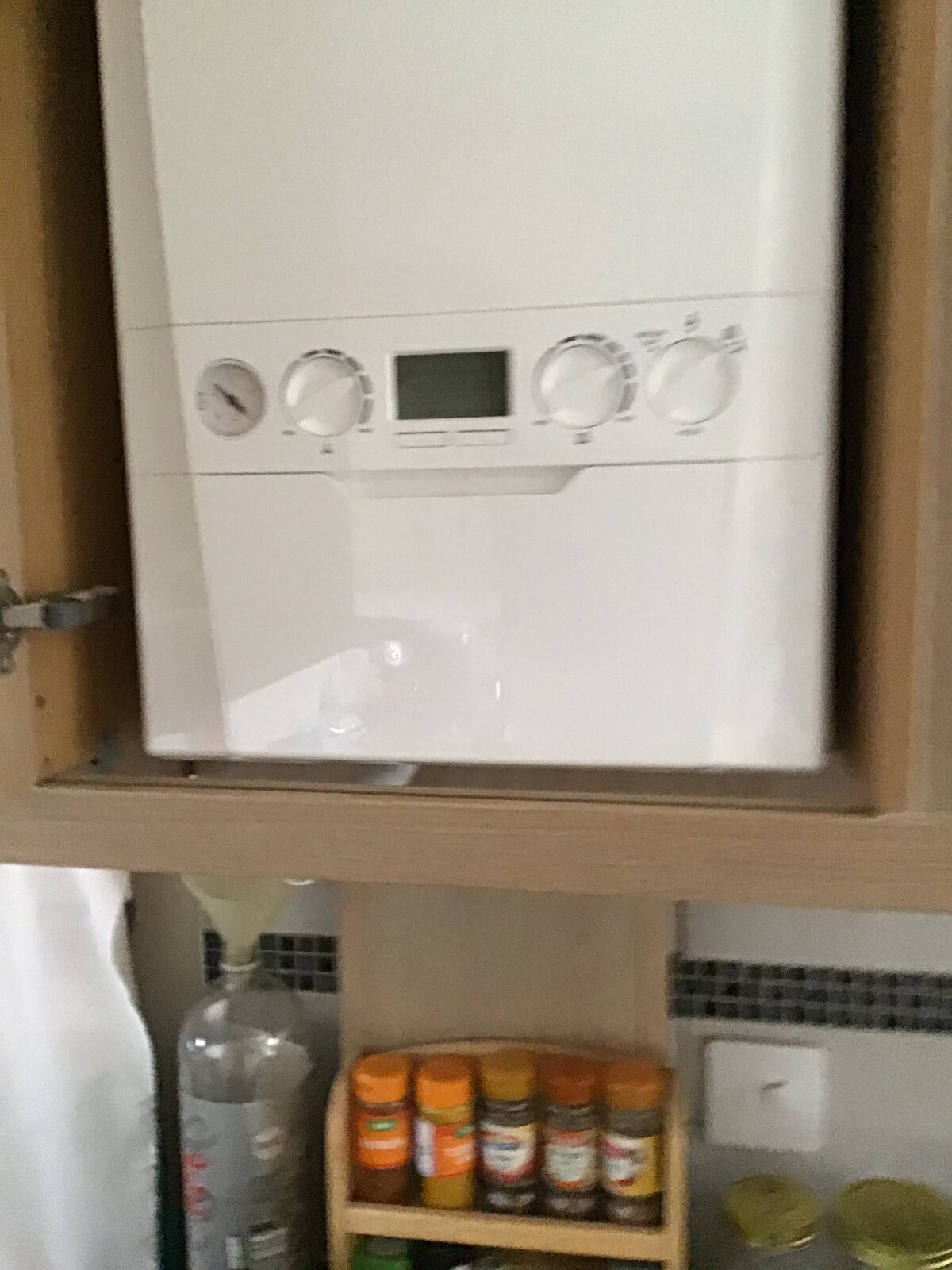 Hiding boiler bits custom cupboard? DIYnot Forums