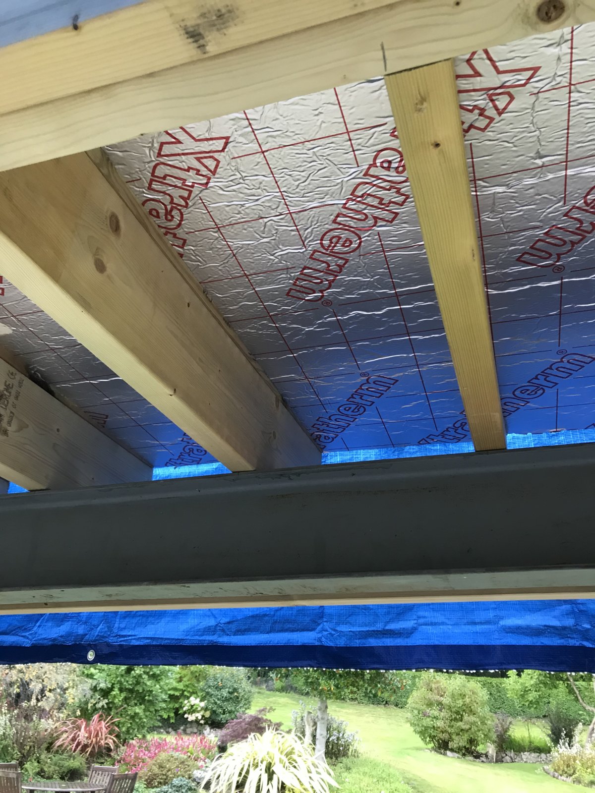 Opinions on flat roof construction so far DIYnot Forums