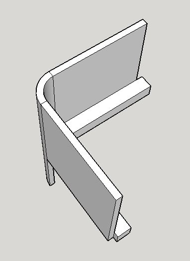 Bed Construction 002 02 Hollow Section Legs.JPG