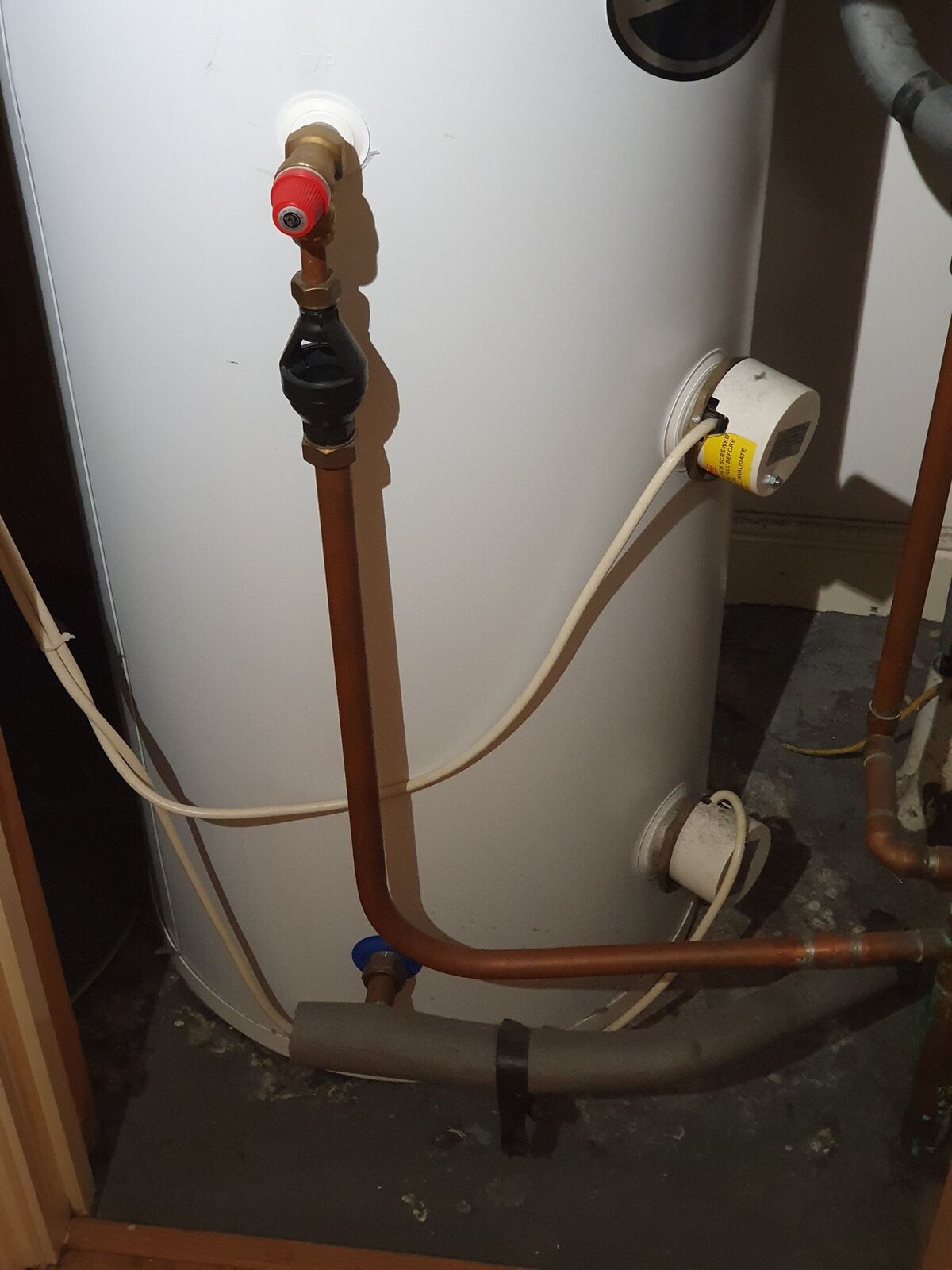 Boiler has two switches, and both seem to be linked to an immersion