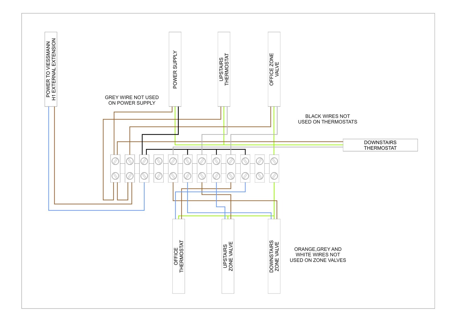 Viessmann Central Heating Wiring, Viessmann Vitodens 100 System Boiler Wiring Diagram