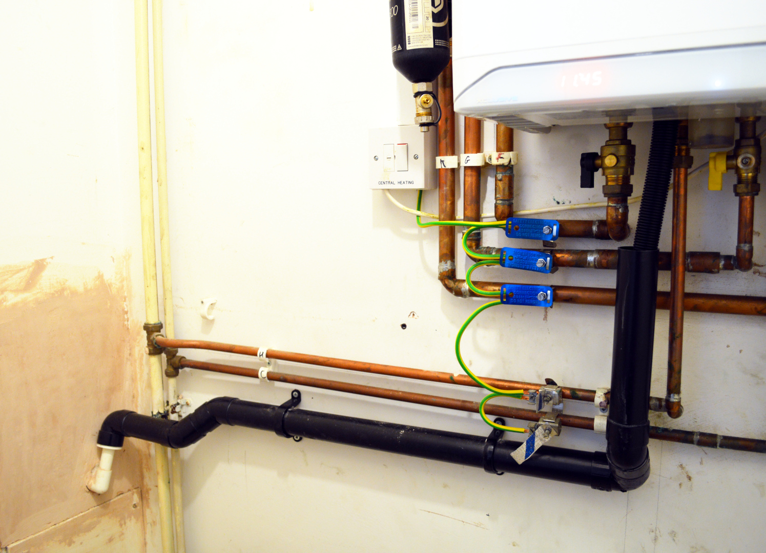 Boiler condensate pipe connection DIYnot Forums
