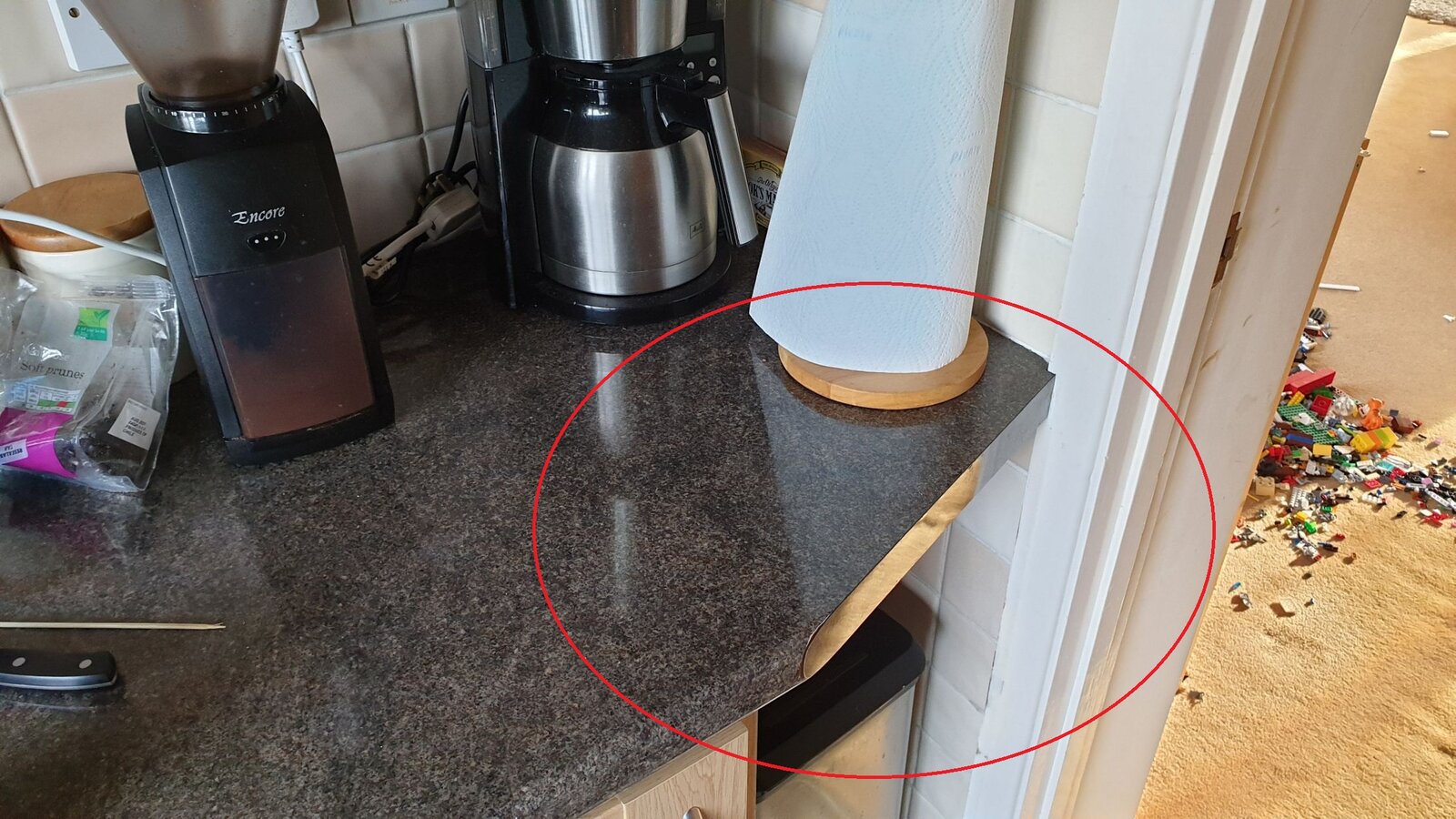 Cutting laminate worktop at an angle DIYnot Forums