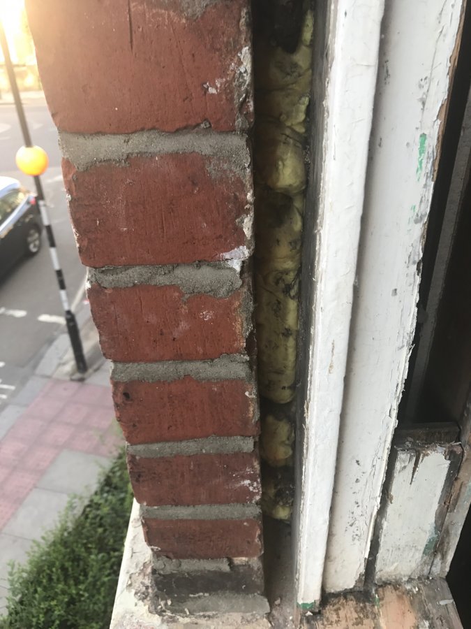 mortar mix around windows DIYnot Forums