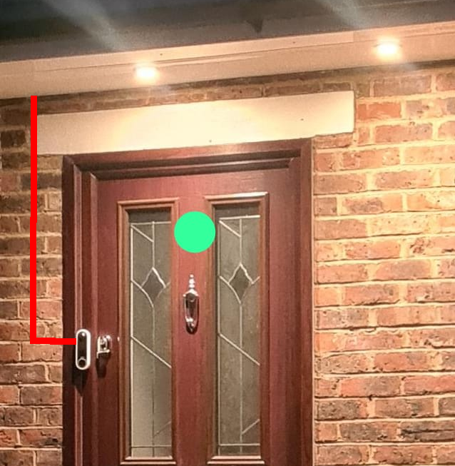 Help running an cable for doorbell DIYnot Forums