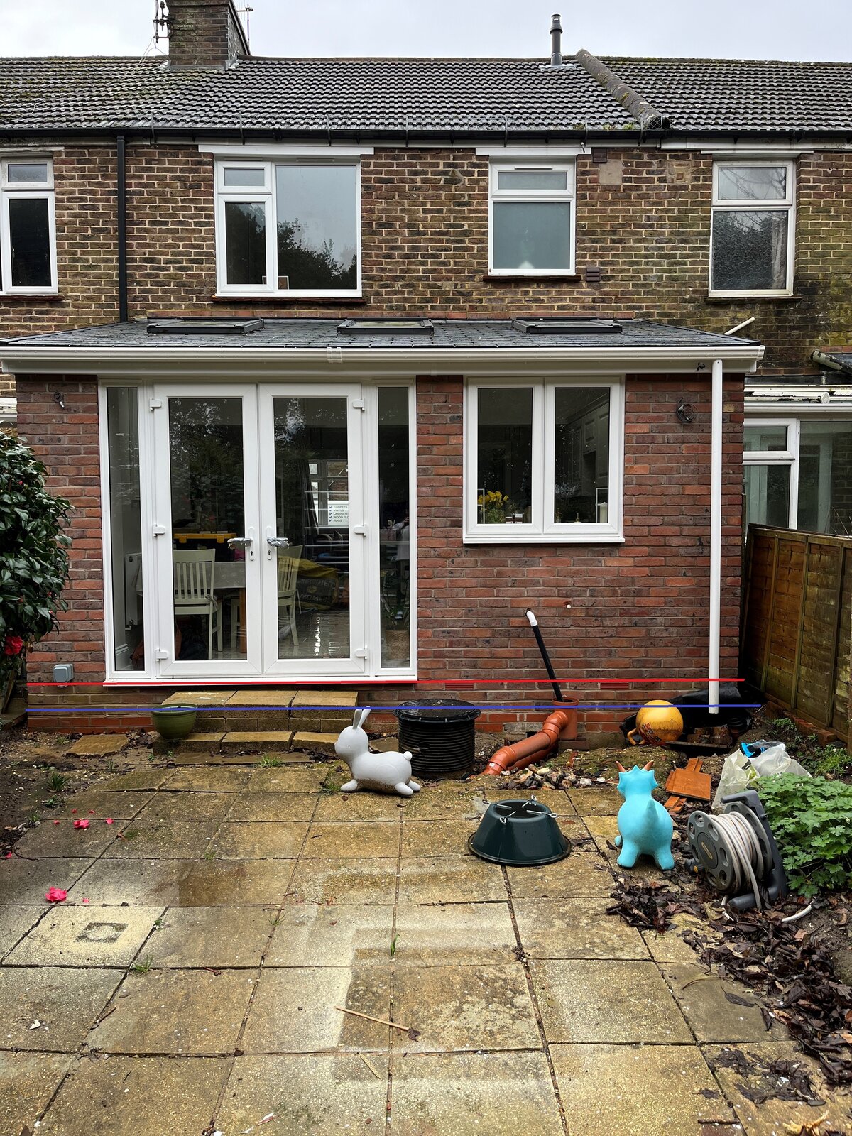 Extension drainage and patio DIYnot Forums