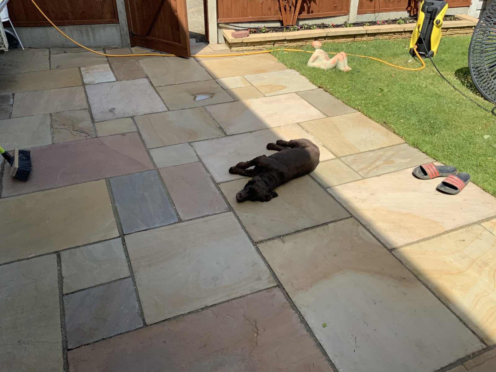 Pointing up and sealing Indian stone slabs? Page 2 DIYnot Forums