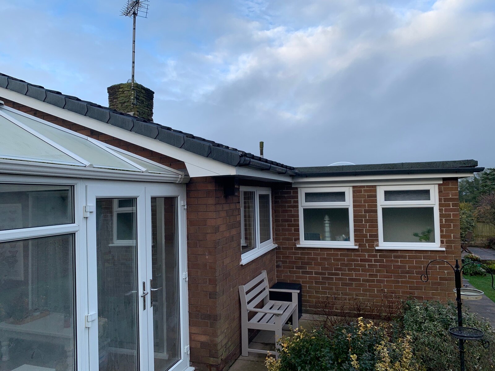 Flat Roof Extension to join very shallow pitch help DIYnot Forums