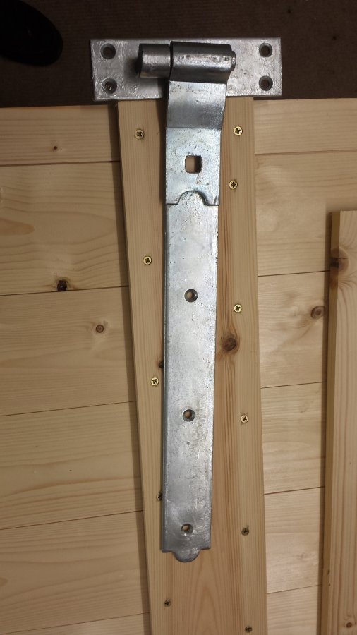 Fitting Hook and Band Hinges DIYnot Forums