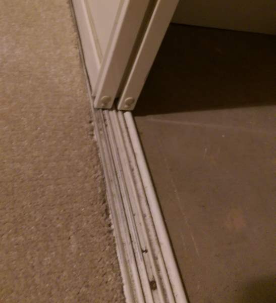 New bottom track for sliding wardrobe doors? DIYnot Forums