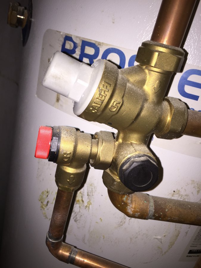 Unvented cylinder second shower low flow DIYnot Forums
