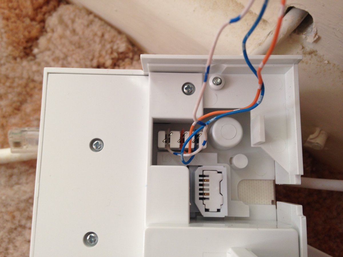 Reposition BT master socket... DIYnot Forums