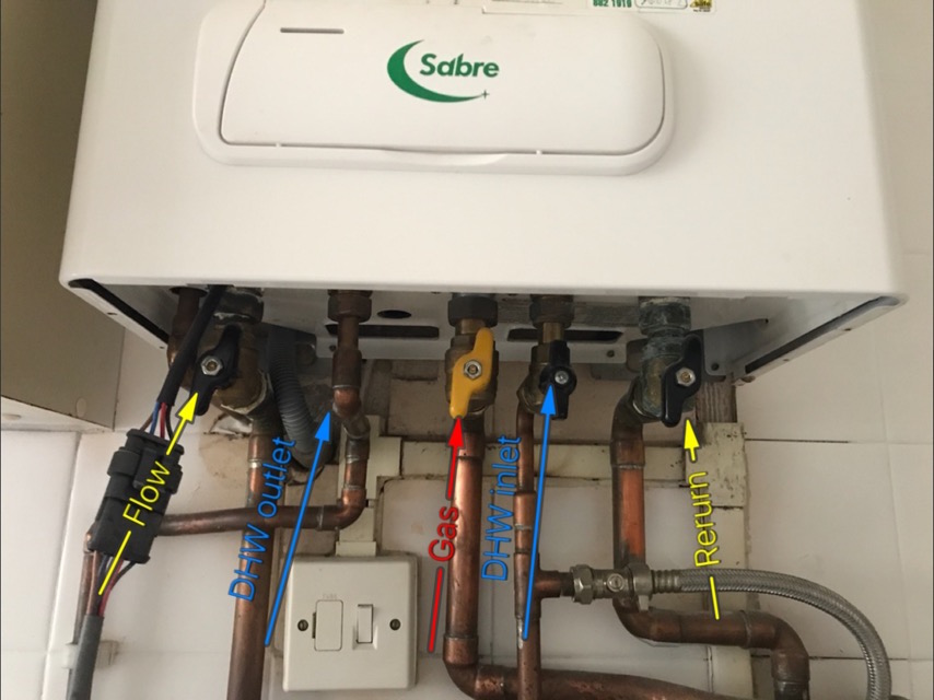 Will Draining the central heating mean the water heater wont work