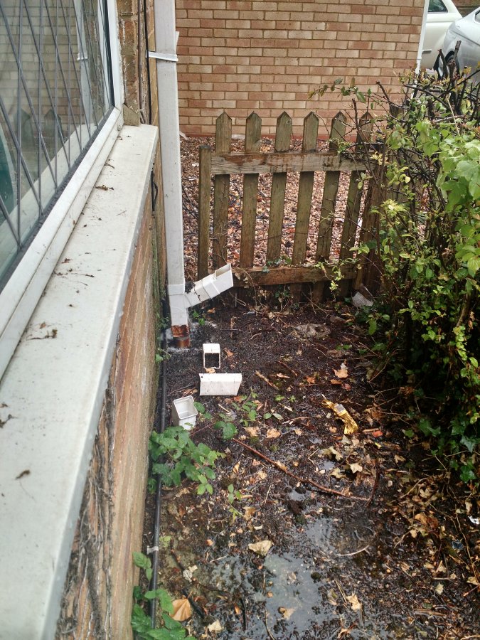 Is this a soakaway? It's blocked whatever it is! DIYnot Forums