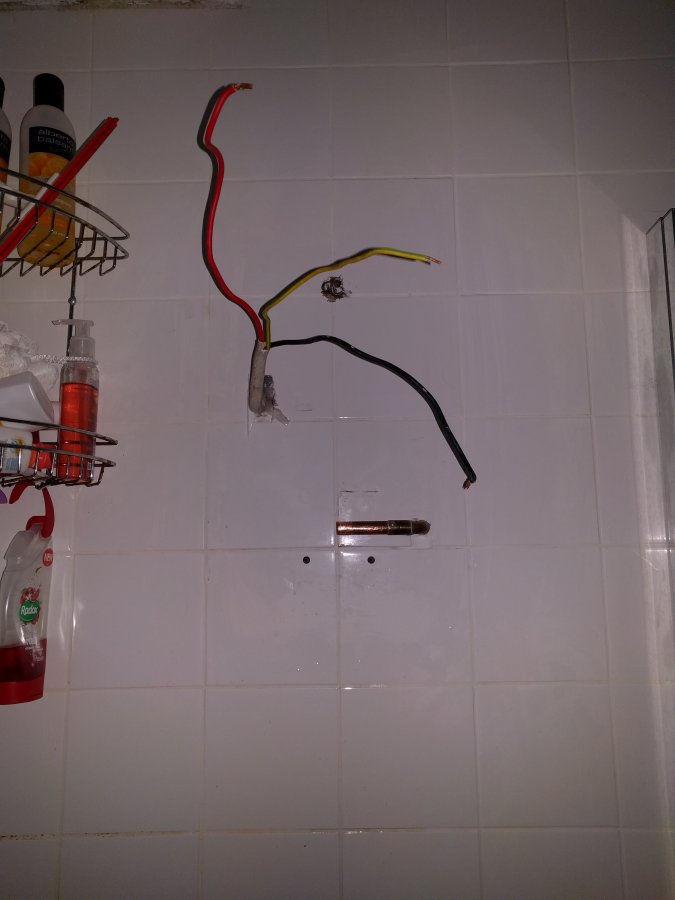 Installing electric shower DIYnot Forums