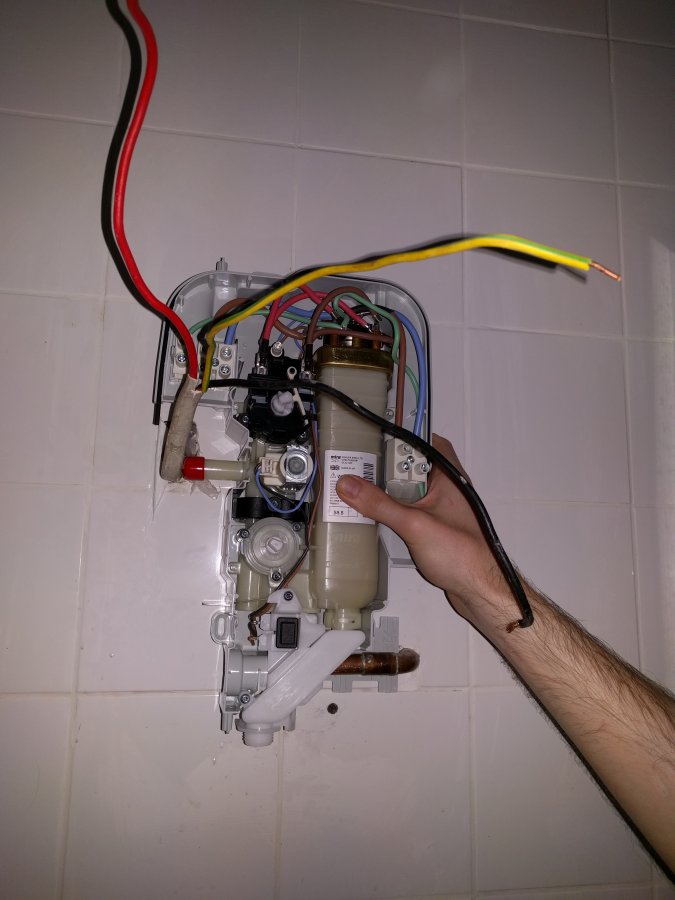 Installing electric shower DIYnot Forums