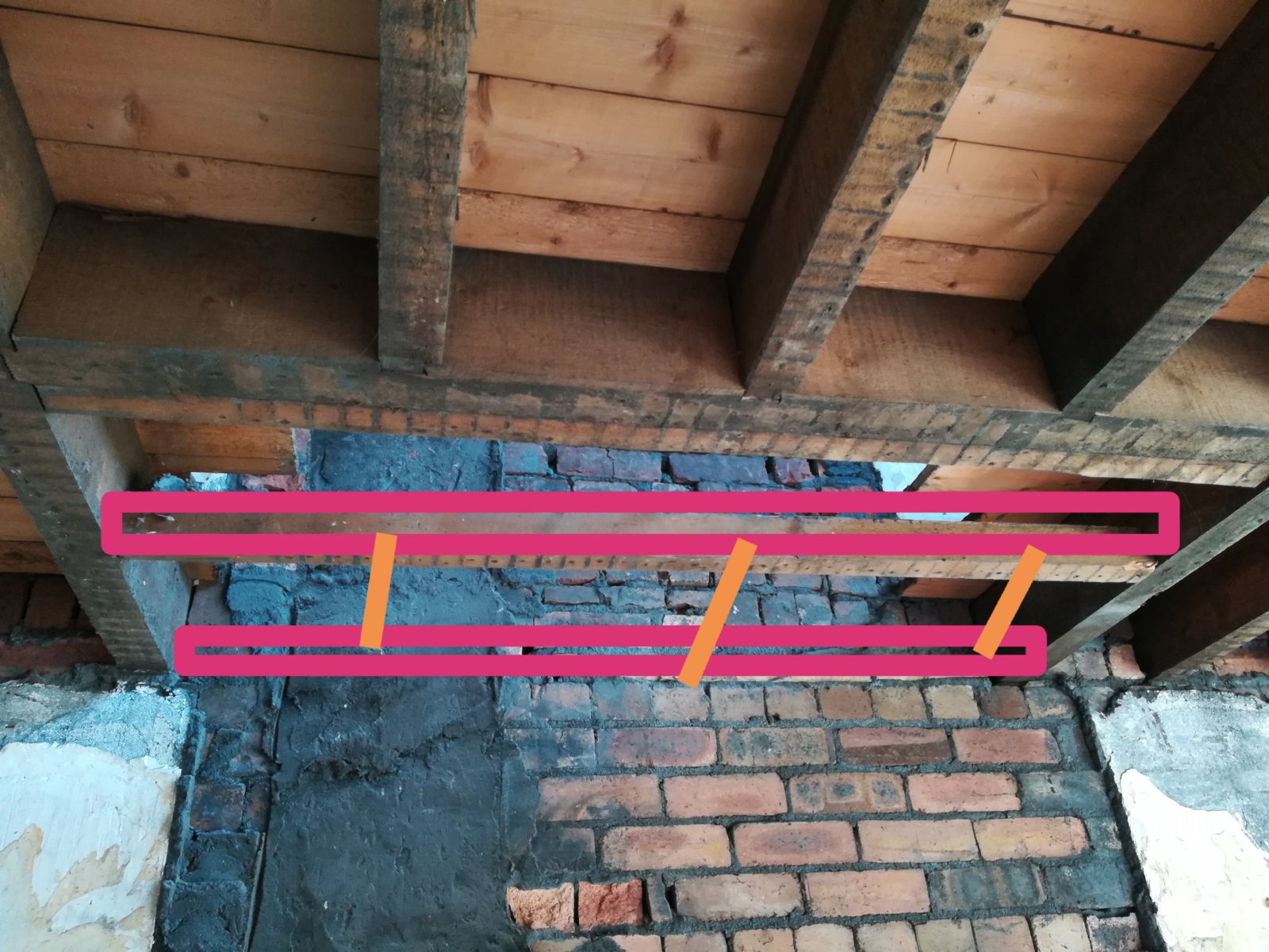 Fixing joists after chimney removal DIYnot Forums