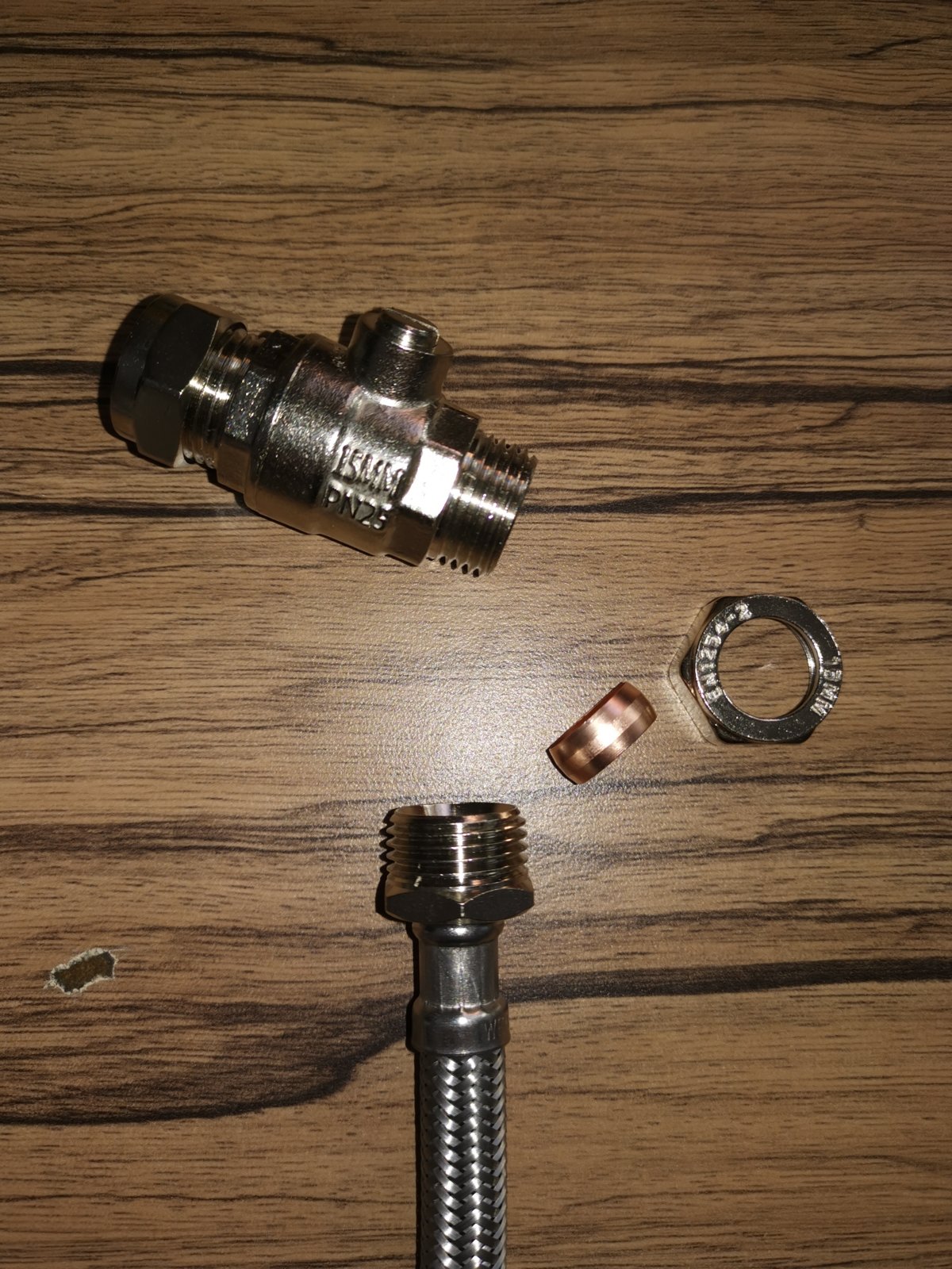 Connecting tap tails to isolation valve DIYnot Forums