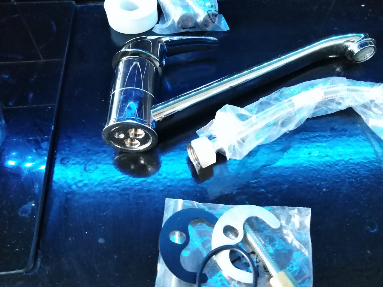 fitting new kitchen mixer tap, no instruction with tap DIYnot Forums