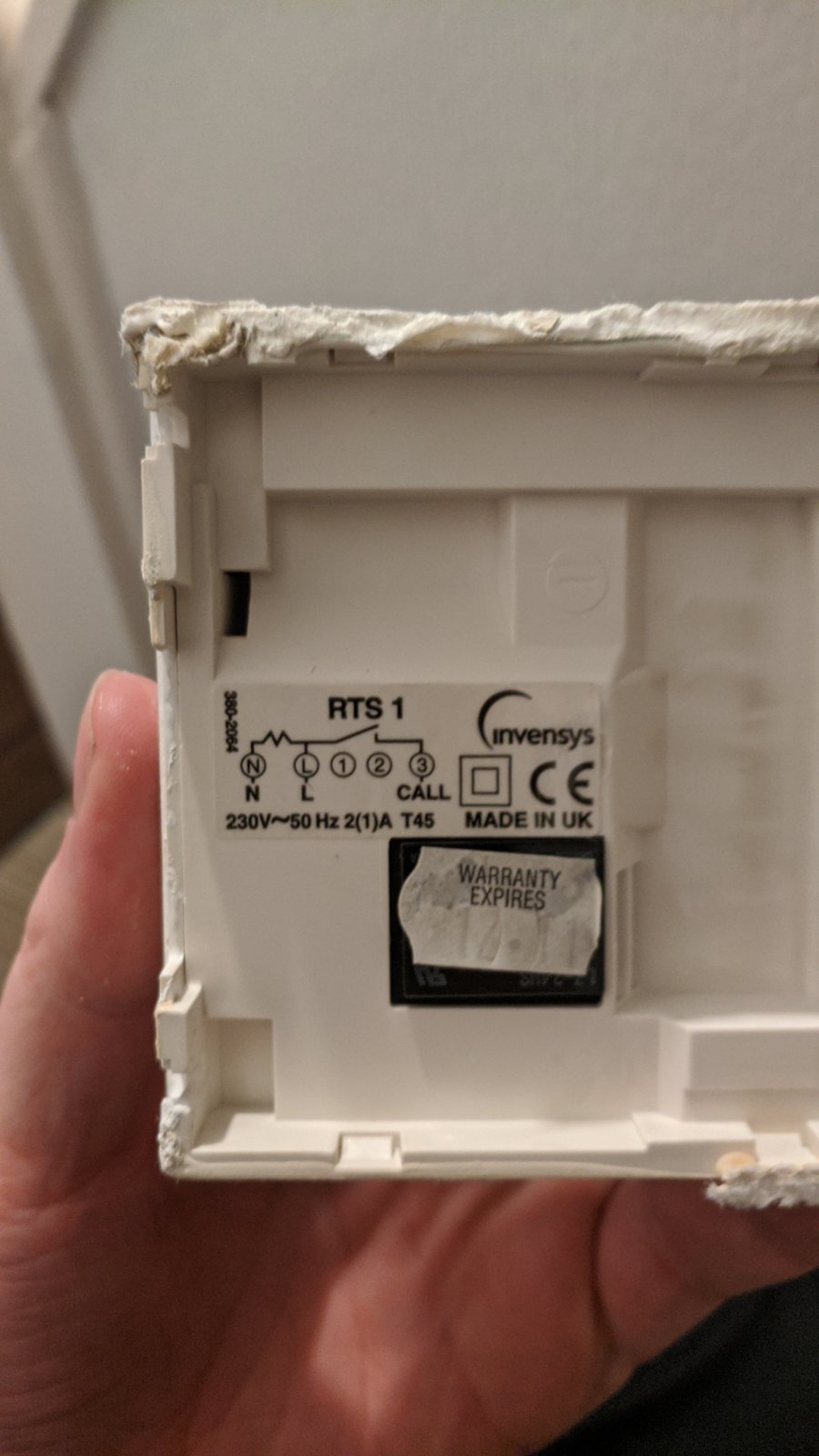 Nest E on RTS1 thermostat (British Gas RS1) | DIYnot Forums