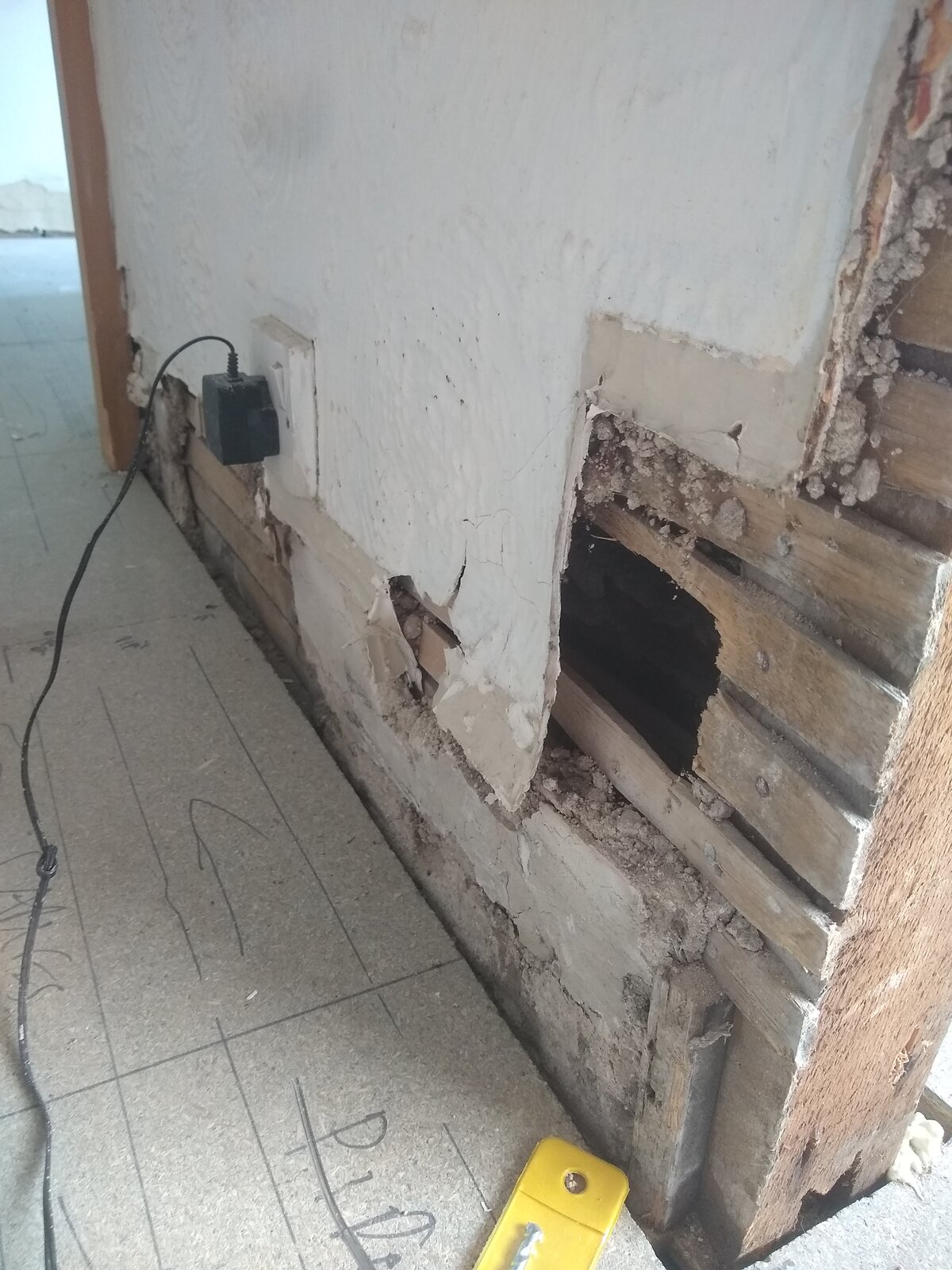 would you blue grit and skim or overboard this> DIYnot Forums